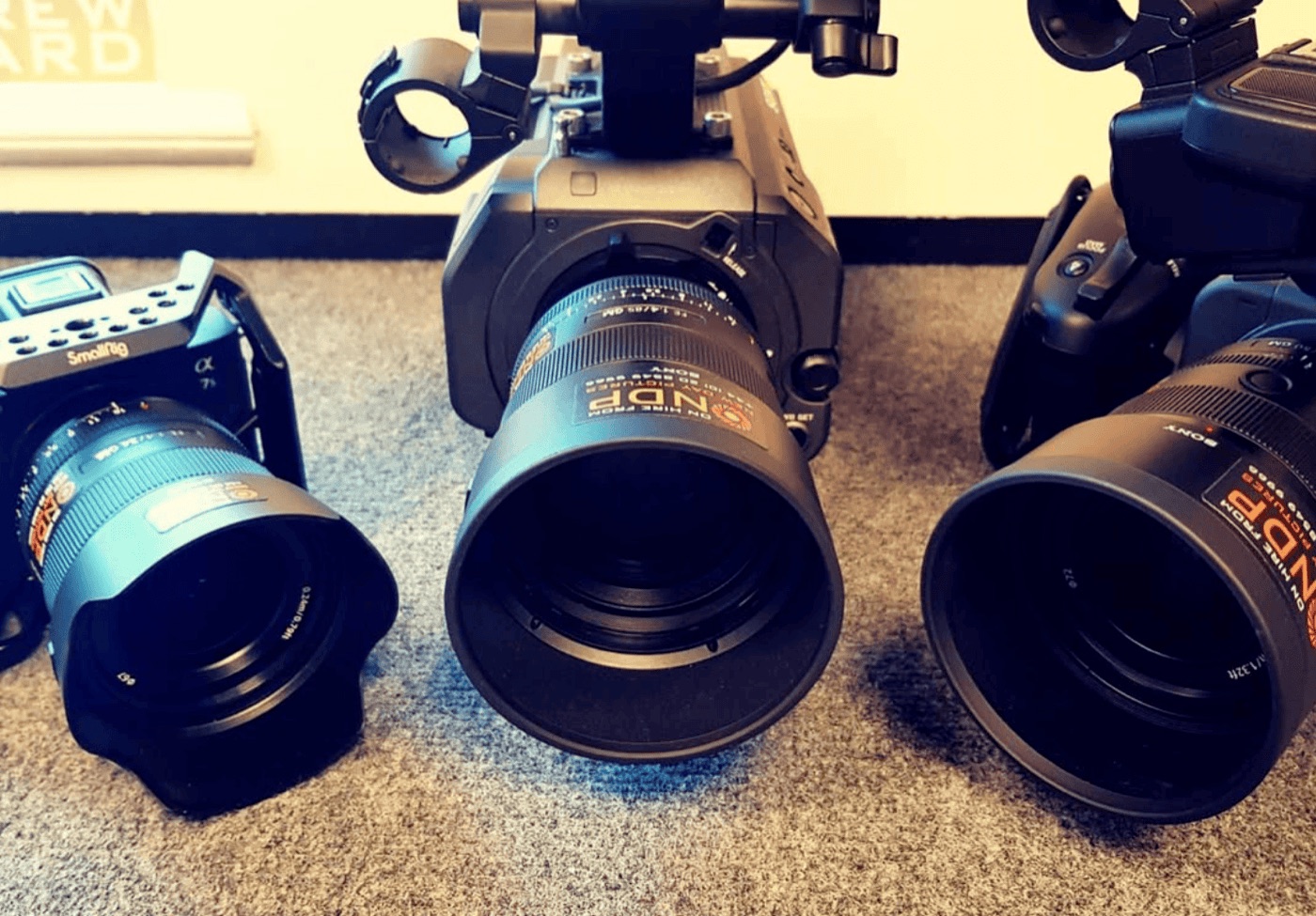A New Day Pictures sony G-Master lenses available for hire