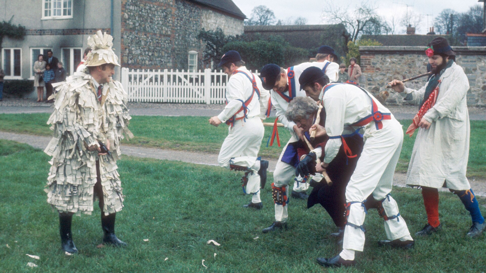 still from Doctor Who episode 'The Daemons' (1971) 