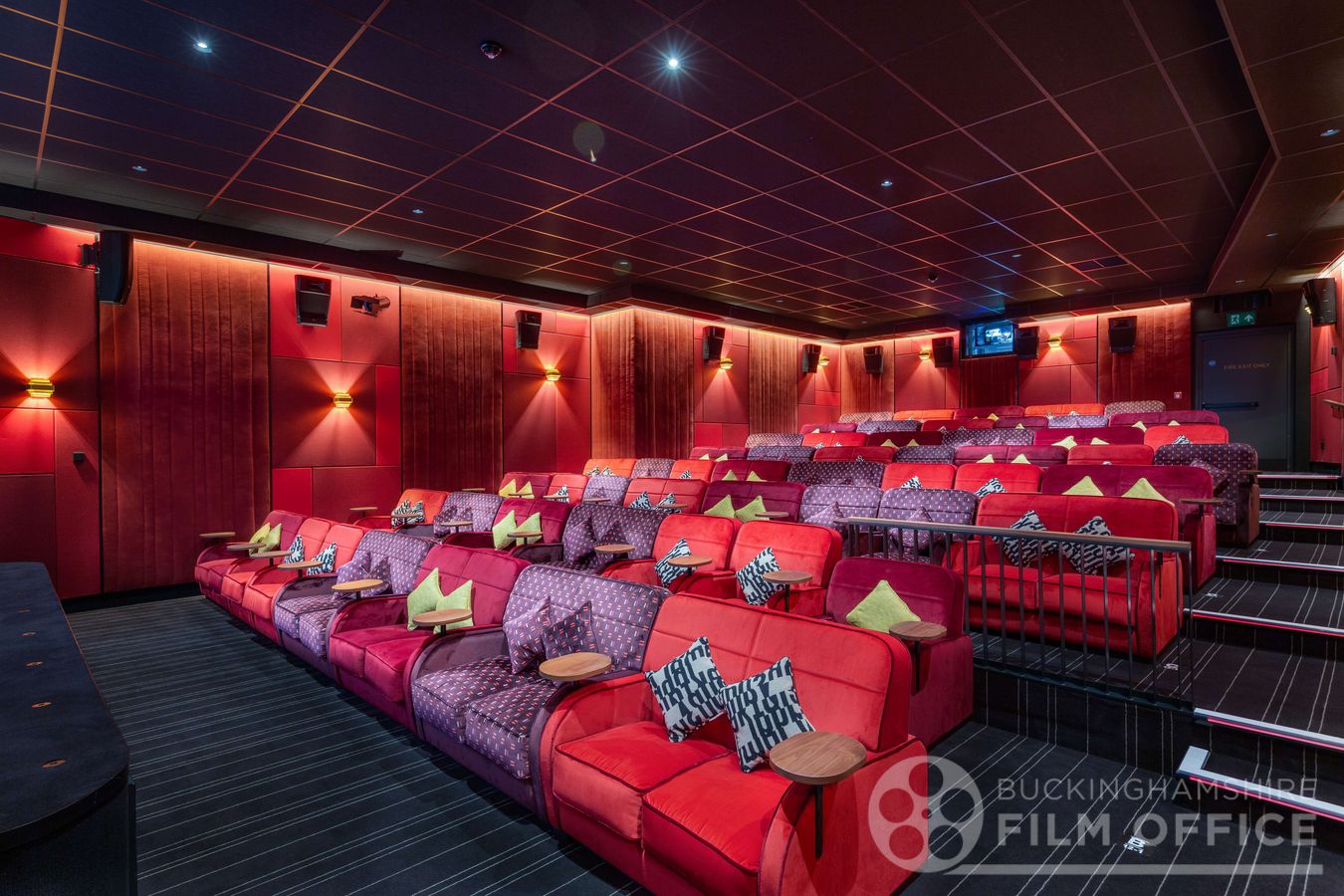 Everyman Cinema Marlow, a luxury private cinema available as a filming location in Buckinghamshire