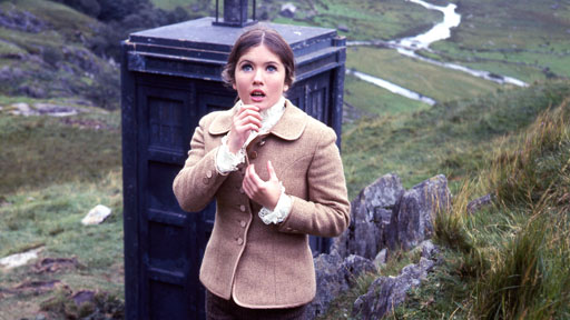 still from Doctor Who episode 'The Abominable Snowmen' (1967)