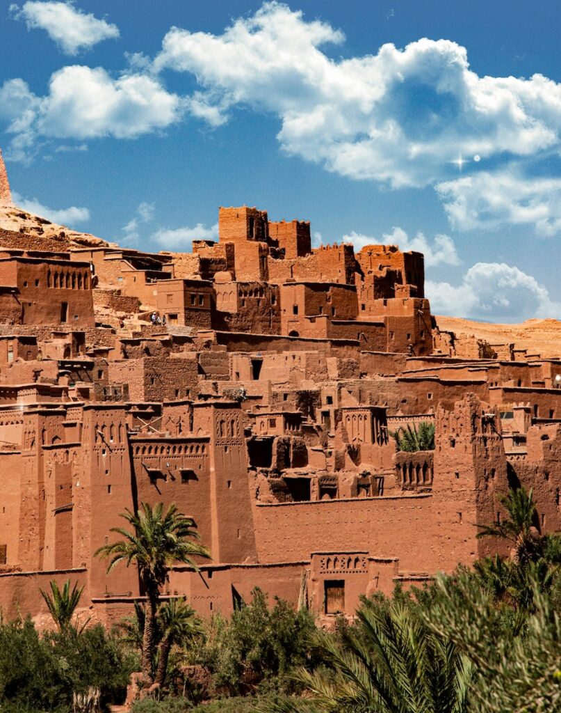 Medieval fortified city of Ait Benhaddou in Morocco