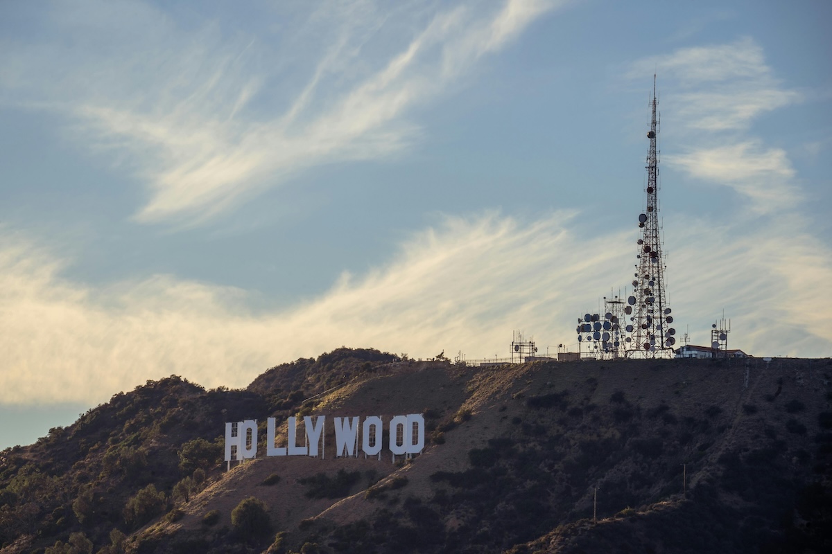 tech scout: image of Hollywood sign in California