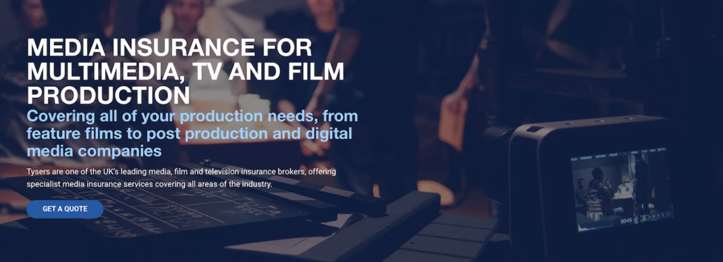 Tysers Entertainment and Media Insurance