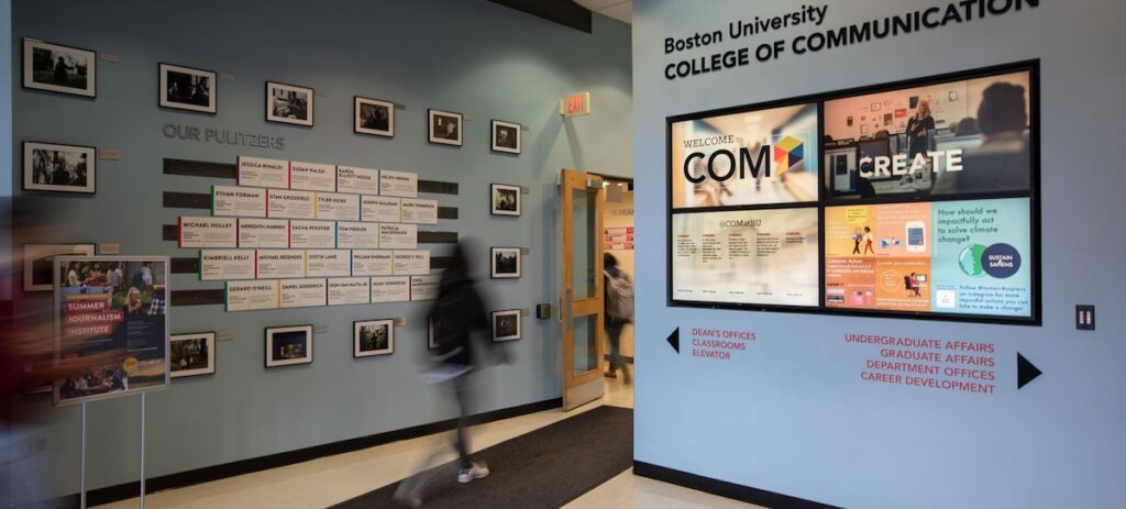 10 of the best schools in the U.S: Boston University College of Communication entranceway