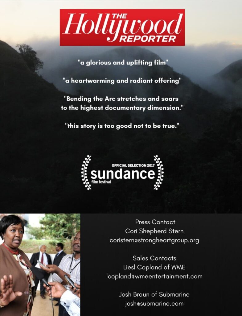 'Bending the Arc' film press kit