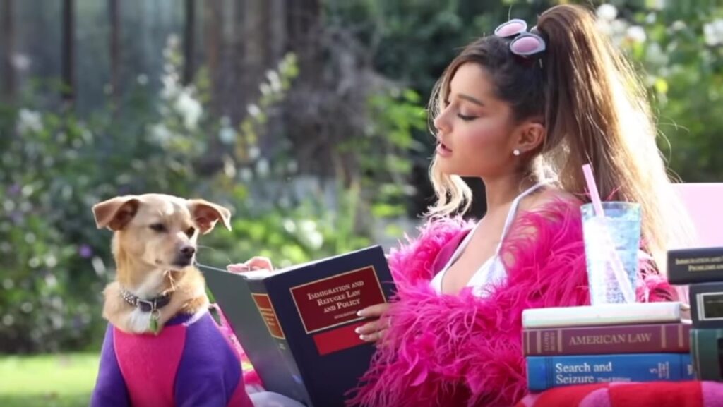 Ariana Grande referencing Legally Blonde in music video for 'thank u next'